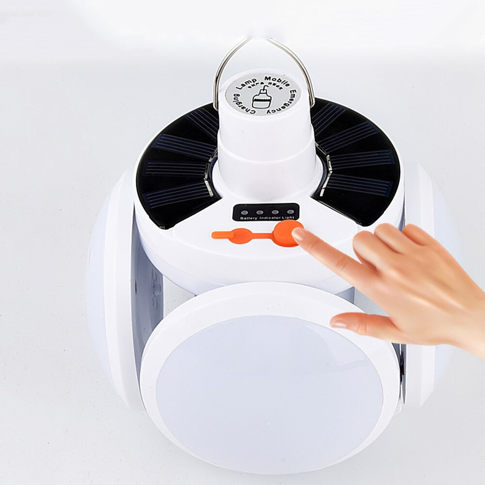 SolarGlow - Lanterne Solaire Portable d'Extérieur