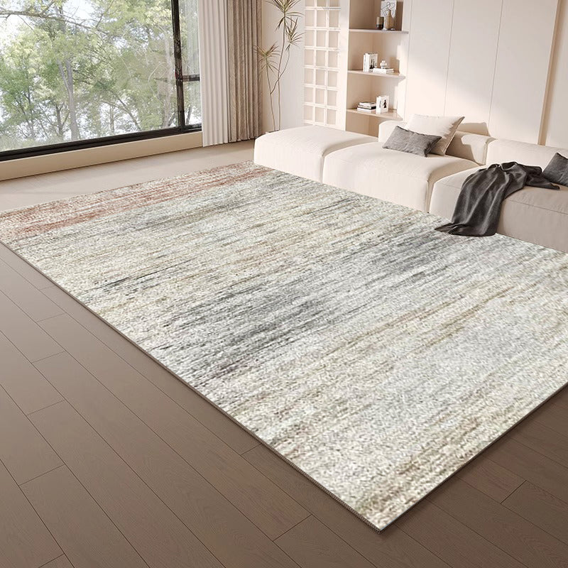 Très grand tapis en fausse laine 400 x 200 cm