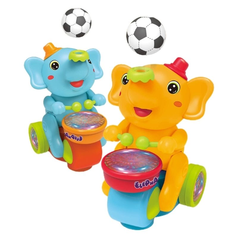 MelodyMate - Tambour Éléphant Musical pour Bébé
