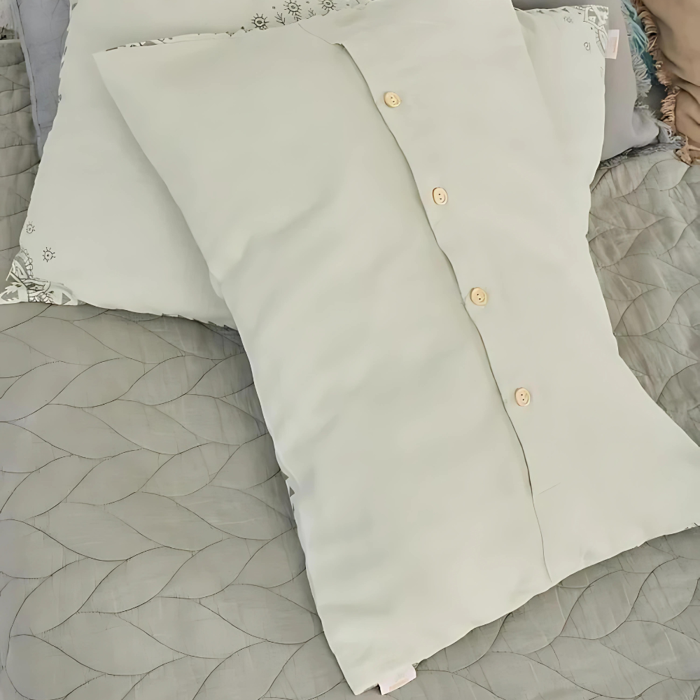 Taies d'Oreiller en Gaze de Coton Mandala