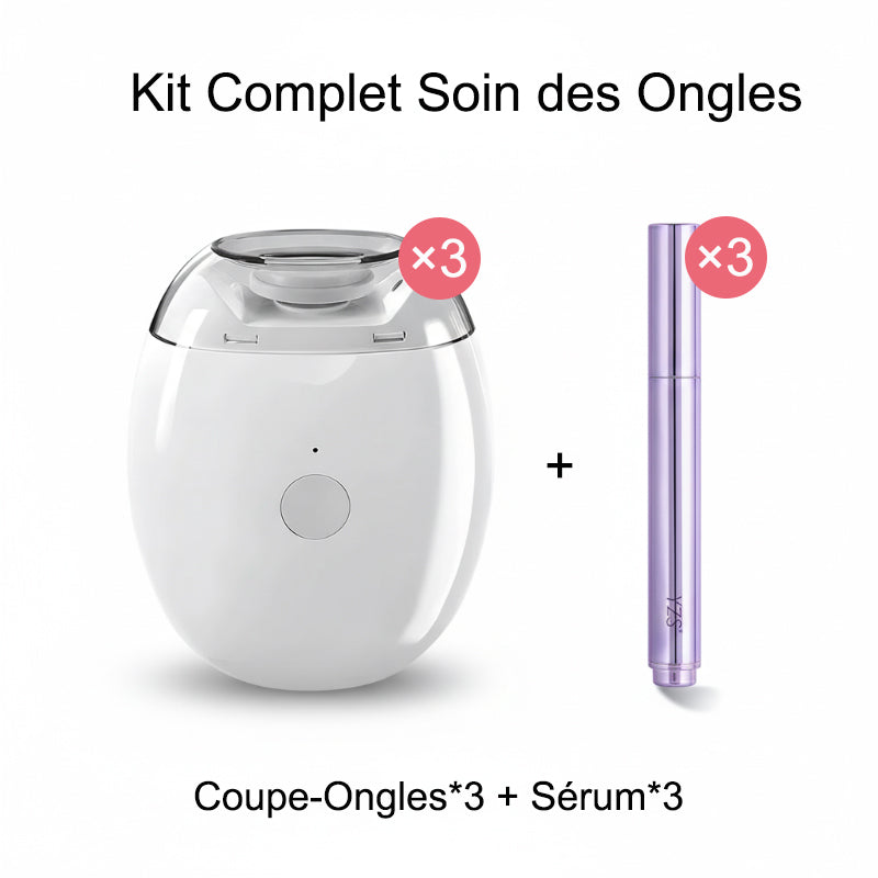 Lime à ongles électrique rechargeable, 3 vitesses