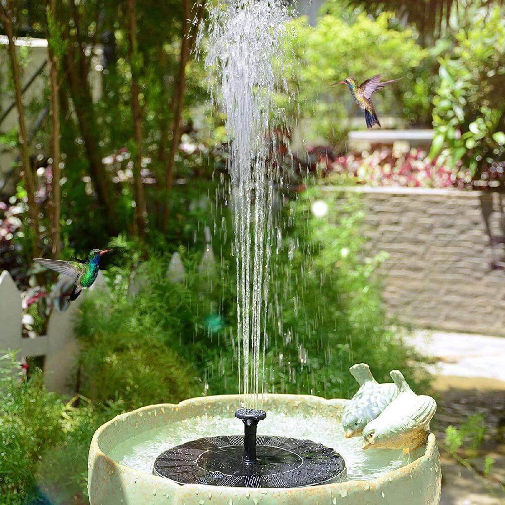 Fontaine Solaire à Énergie LED