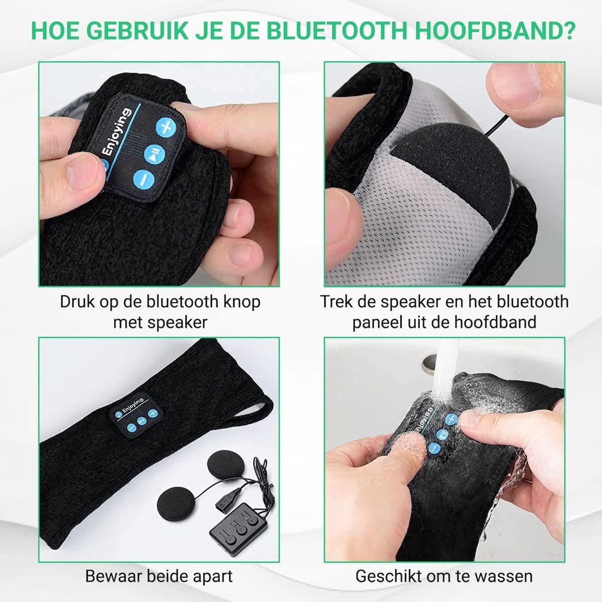 Kneeshield Bandeau Connecté Bluetooth Sommeil Profond