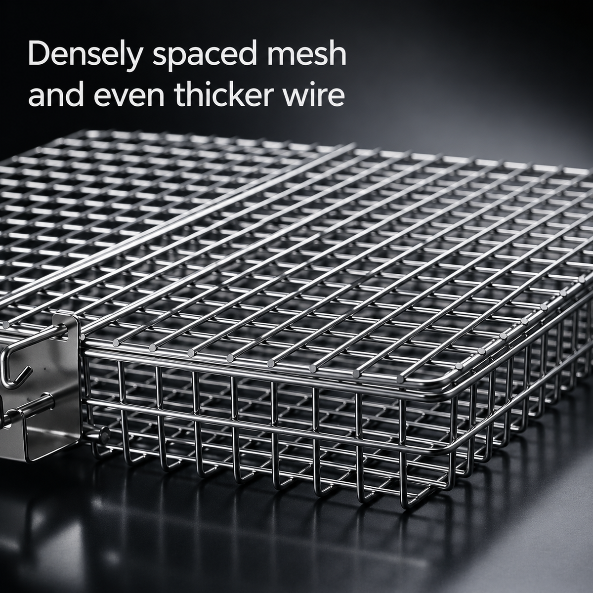 Panier de Grill en Inox pour Poisson et Légumes