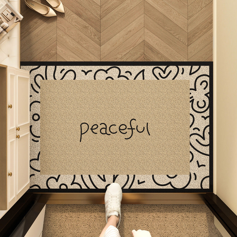 Washable Non-Slip Indoor Door Mat in PVC