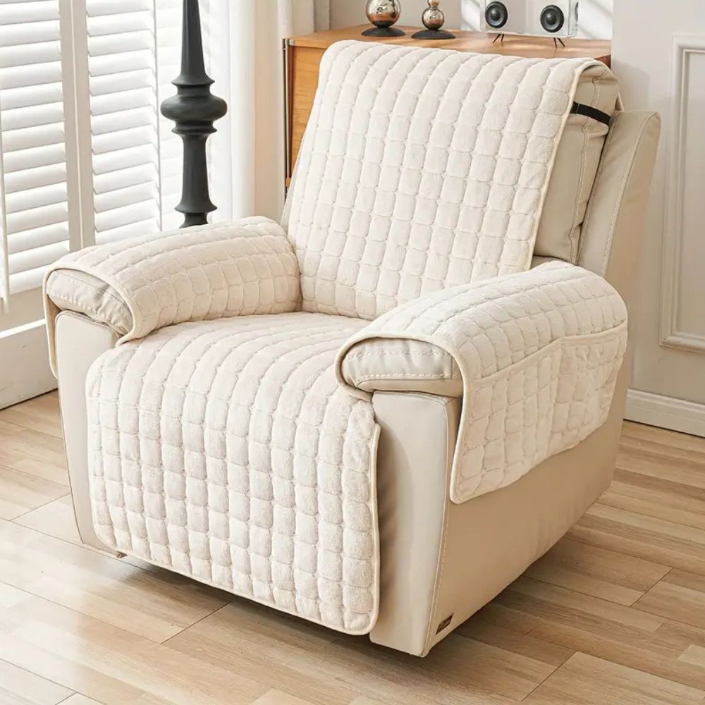 SnugGrid - Housse de Fauteuil Relax Matelassée – Sand