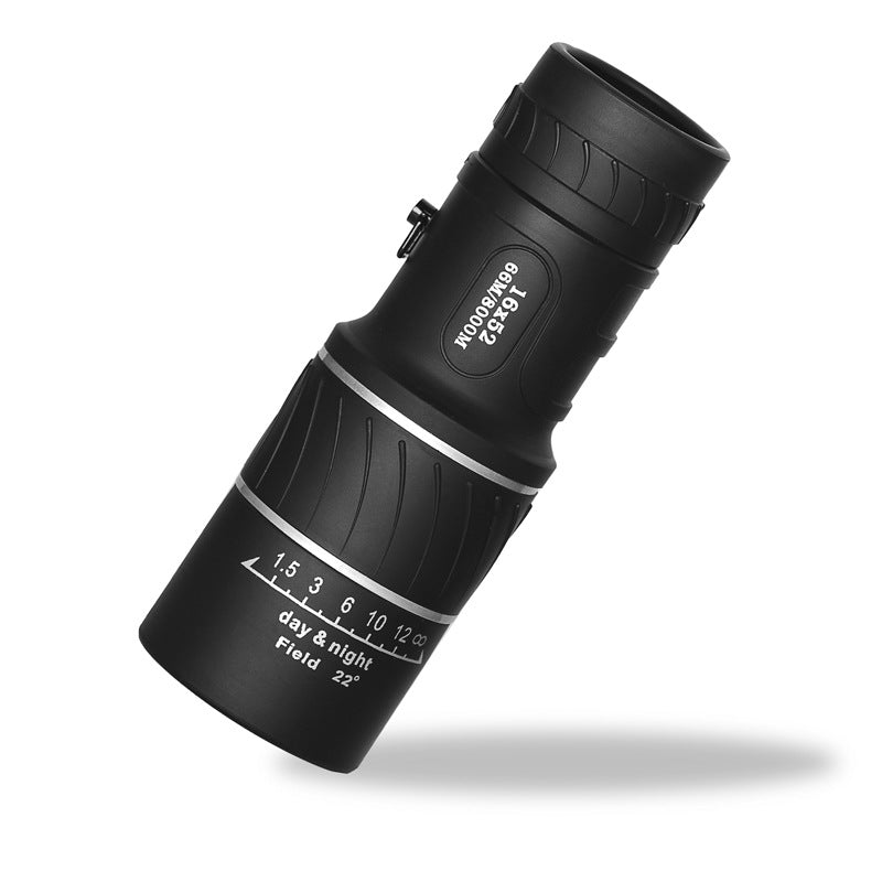 Compact 16x52 Monocular with Dual Focus