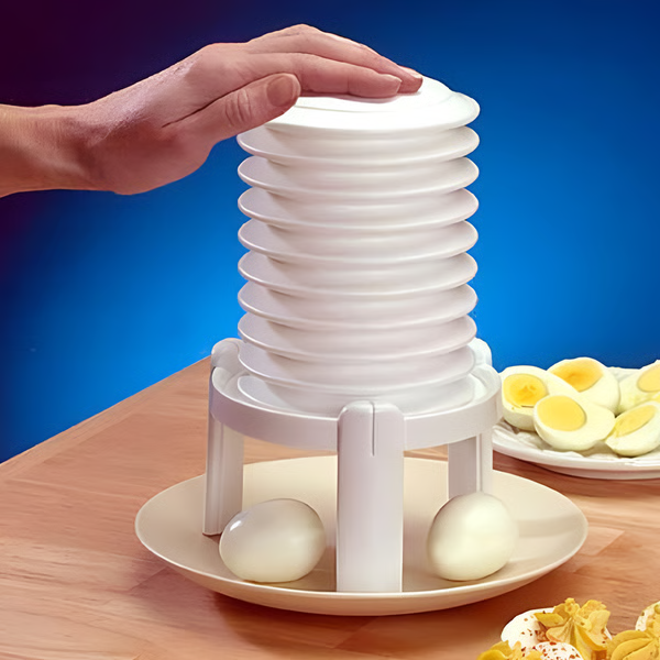 Creative Quick and Safe Boiled Egg Peeler Tool