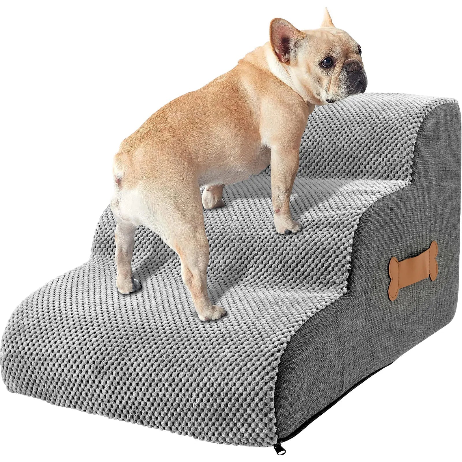 Dog Stairs for Bed and Sofa with High-Density Foam