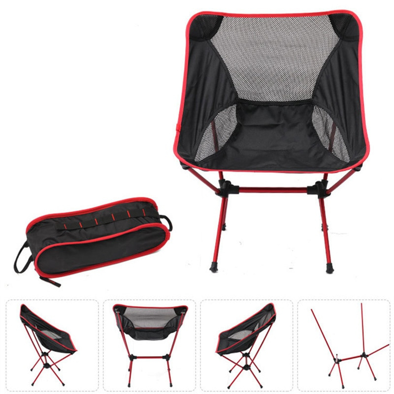 MoonFold - Chaise de Camping Pliante Compacte