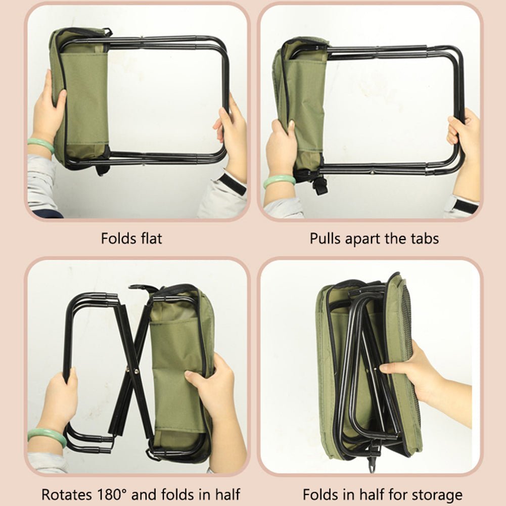 Sac à Dos Imperméable avec Chaise Pliable Intégrée