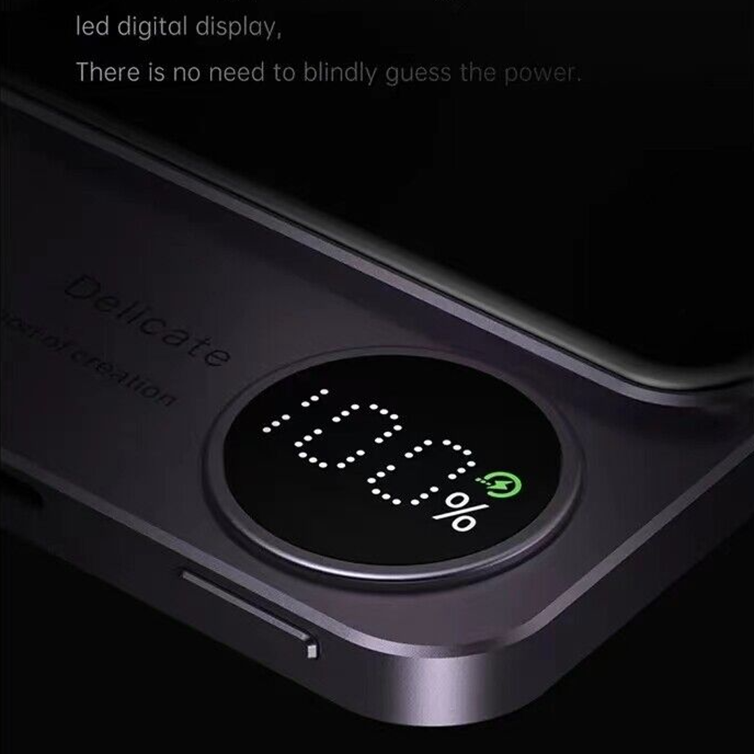 MagneticPulse Charger - Batterie Magnétique Sans Fil