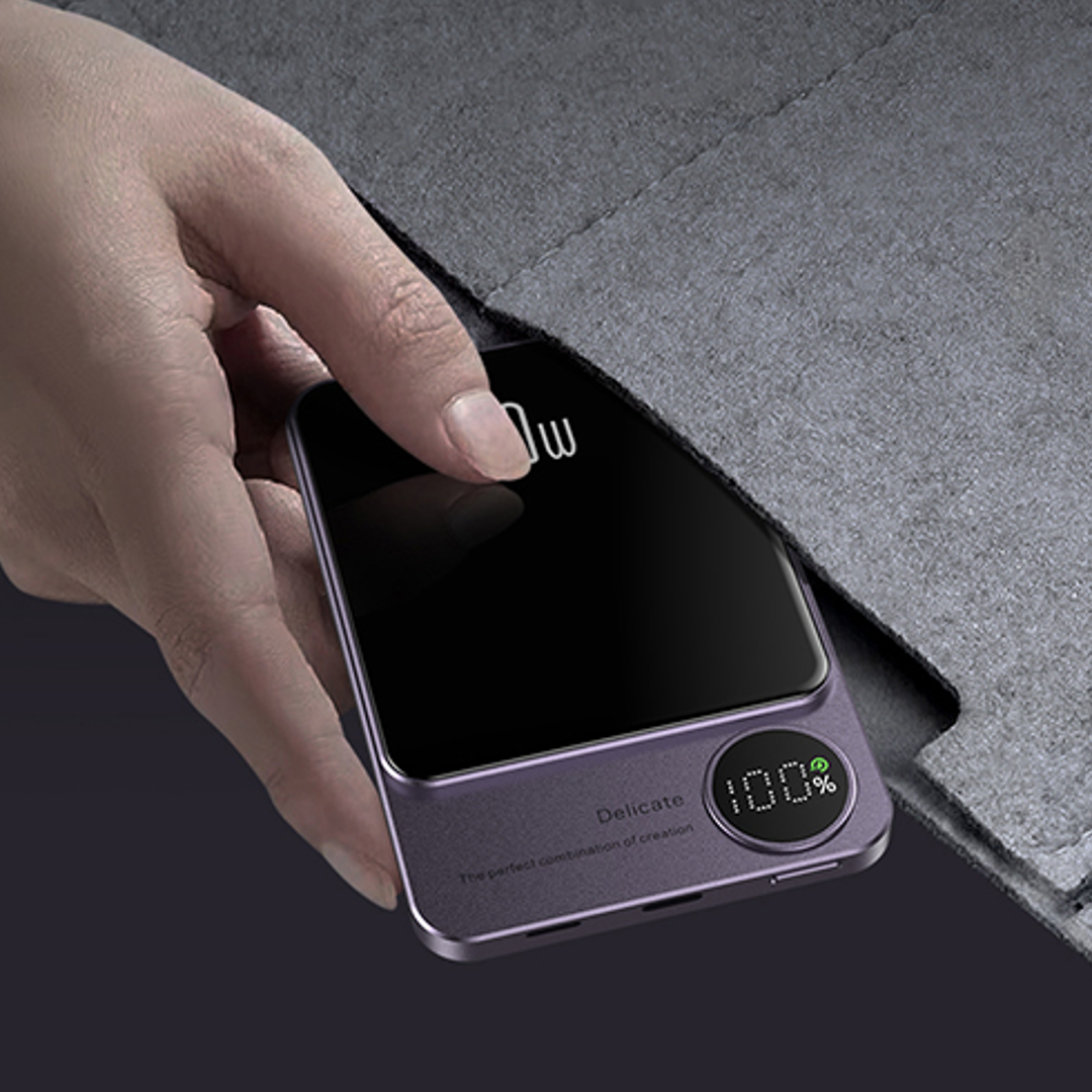 MagneticPulse Charger - Batterie Magnétique Sans Fil