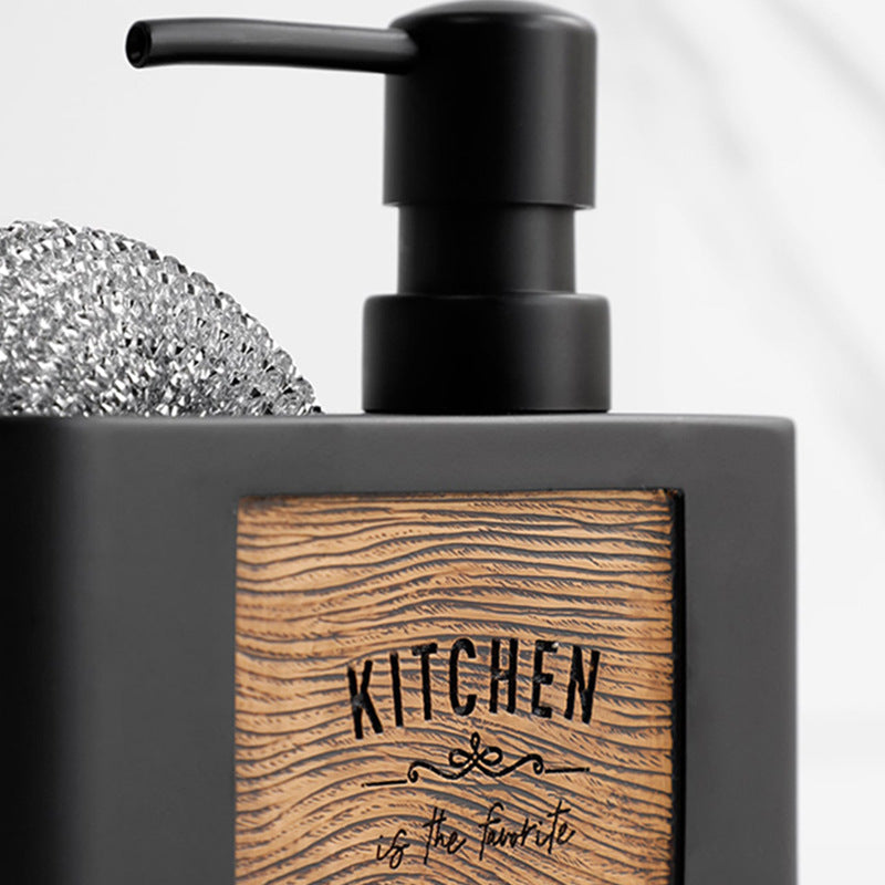 Dish Soap Dispenser with Sponge Holder