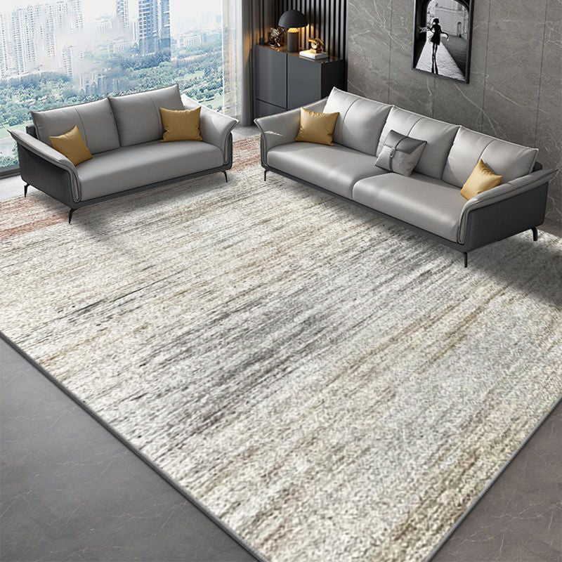 Très grand tapis en fausse laine 400 x 200 cm