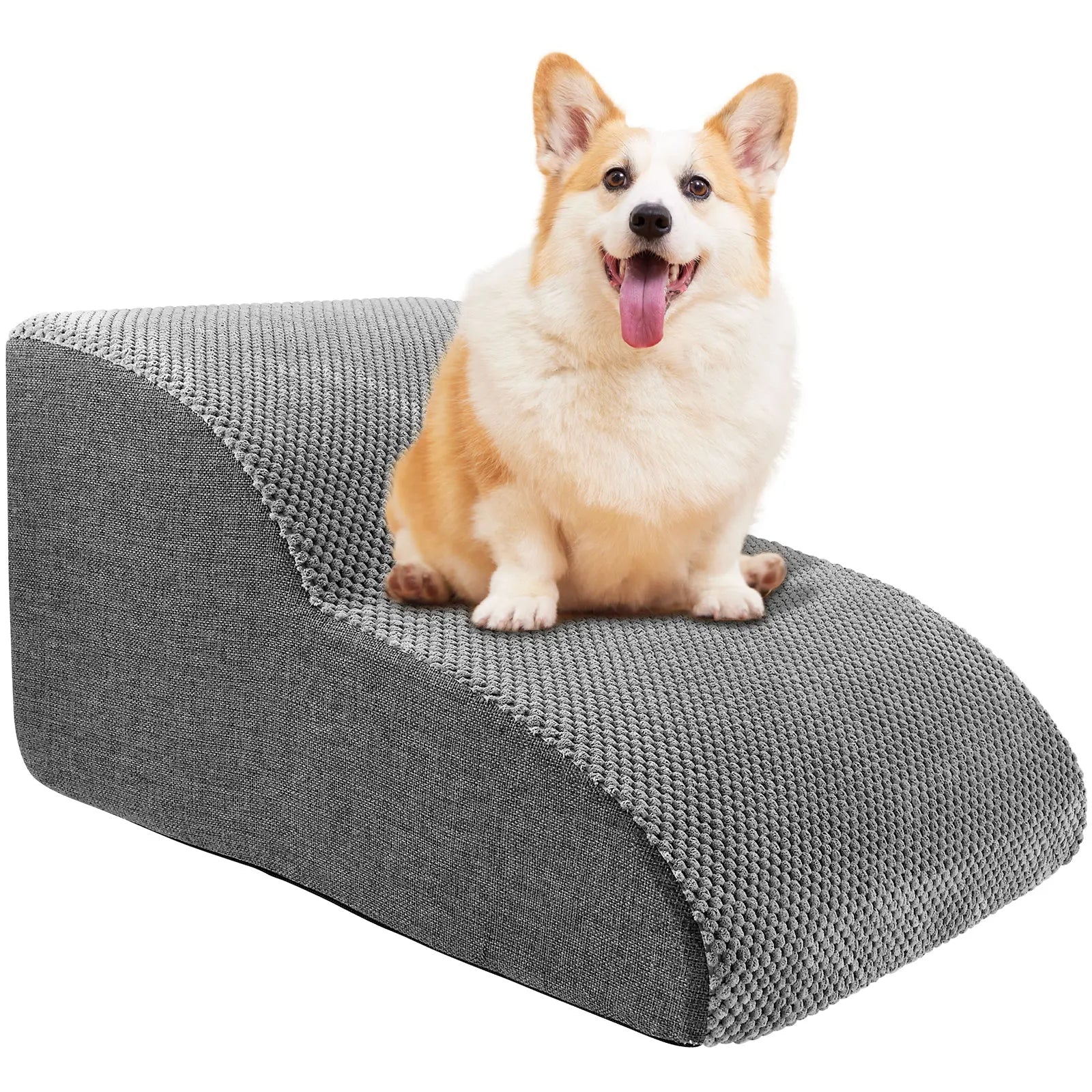 Dog Stairs for Bed and Sofa with High-Density Foam