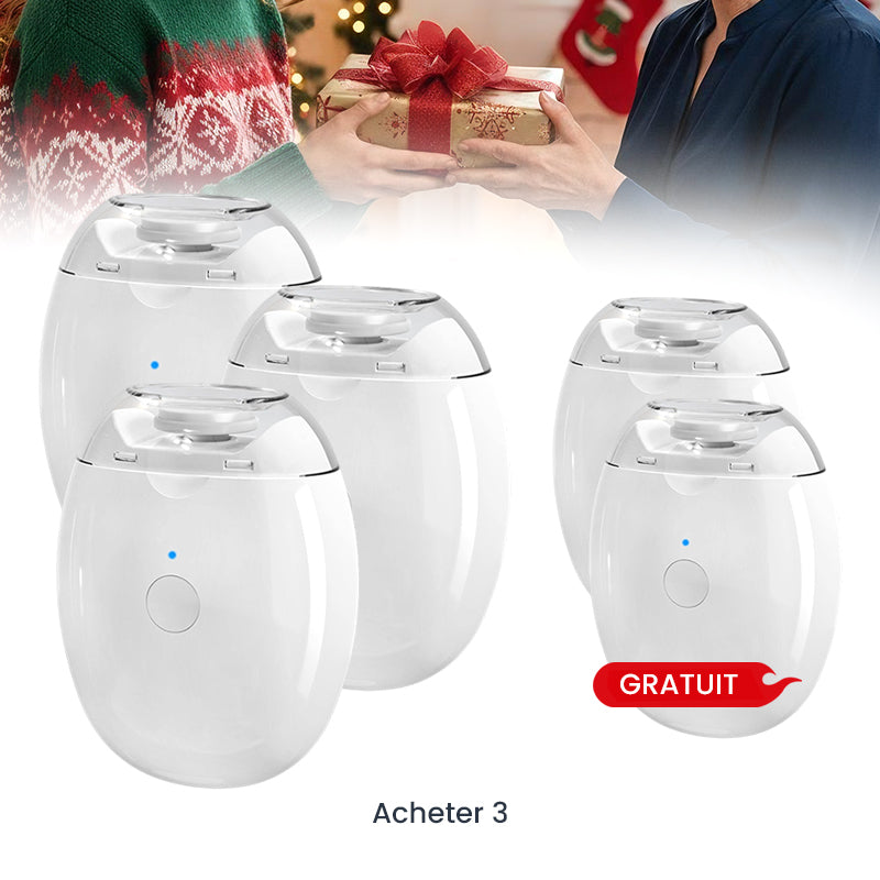 Lime à ongles électrique rechargeable, 3 vitesses