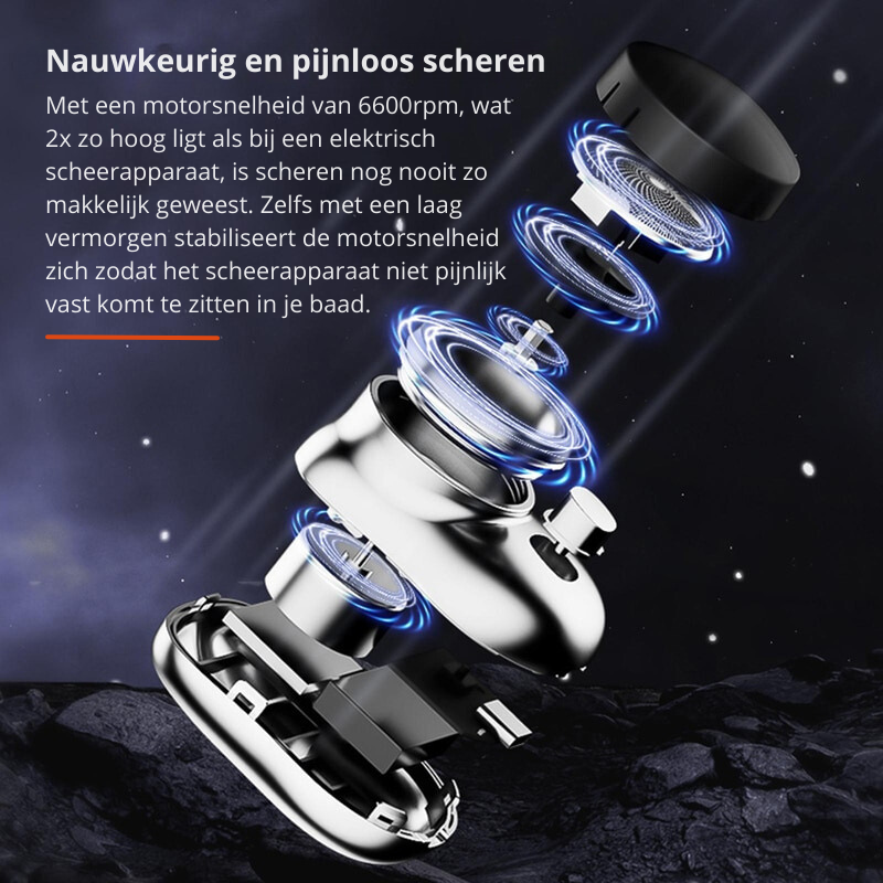 PocketShave Razor - Rasoir Compact pour Voyageurs