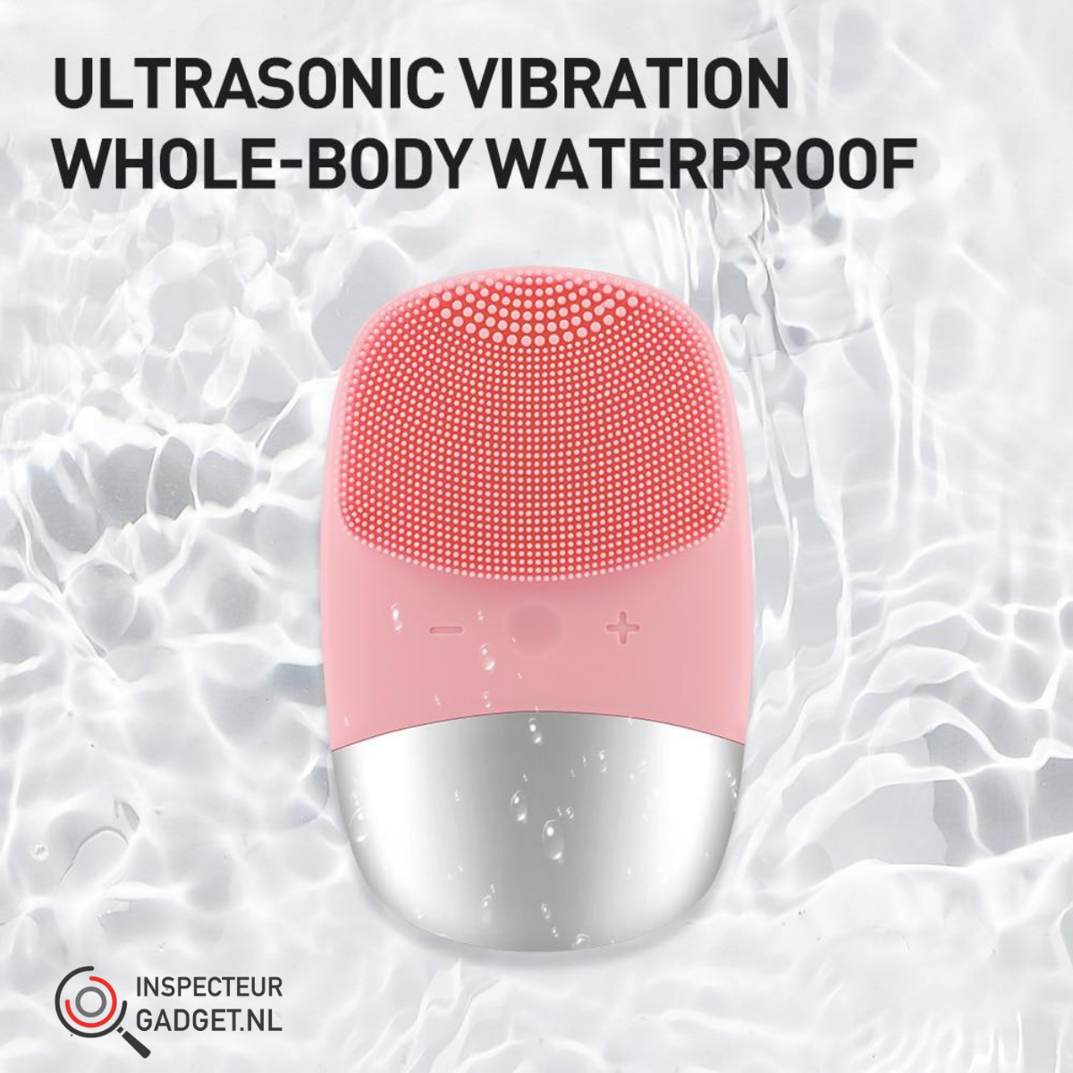 Brosse Nettoyante Visage en Silicone Souple