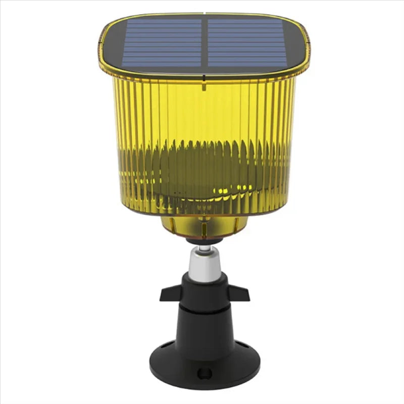 Solar Bird Repellent with Sound and Light