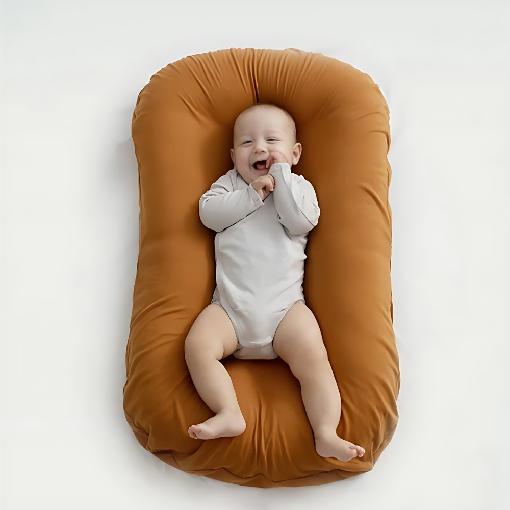 Coussin de Tête pour Bébé Respirant et Lavable