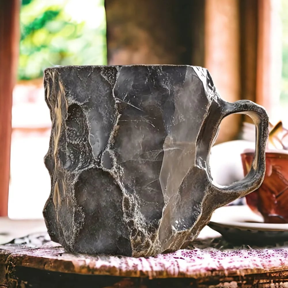 CrystalBrew - Mug à Café en Cristal Minéral