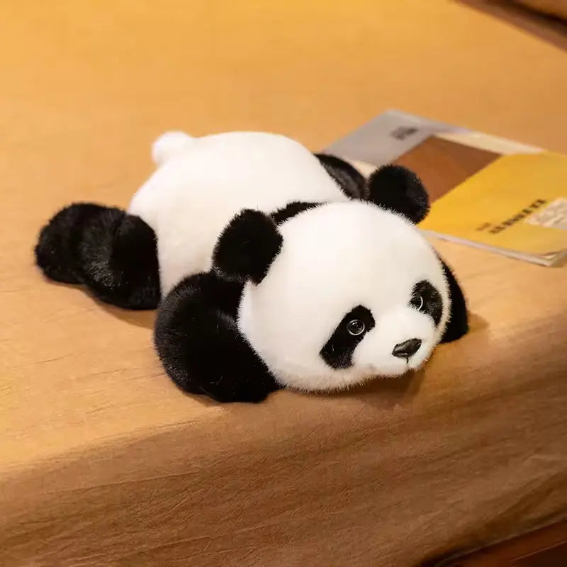 Peluche animal à fourrure douce, 40 ou 50 cm