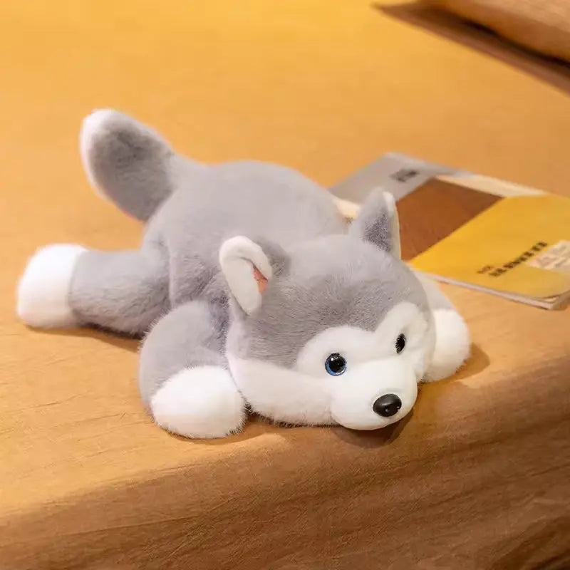 Peluche animal à fourrure douce, 40 ou 50 cm