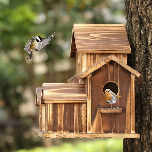 NatureNest - Nichoir en Bois Fait Main