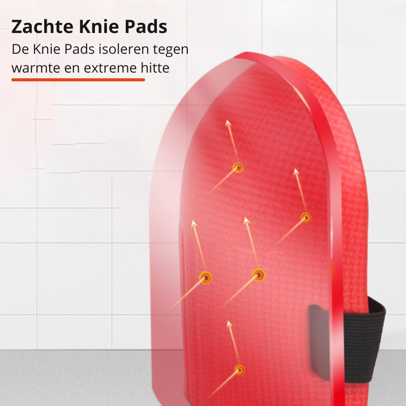 SafeKnee Pads - Genouillères Rembourrées, 18 mm