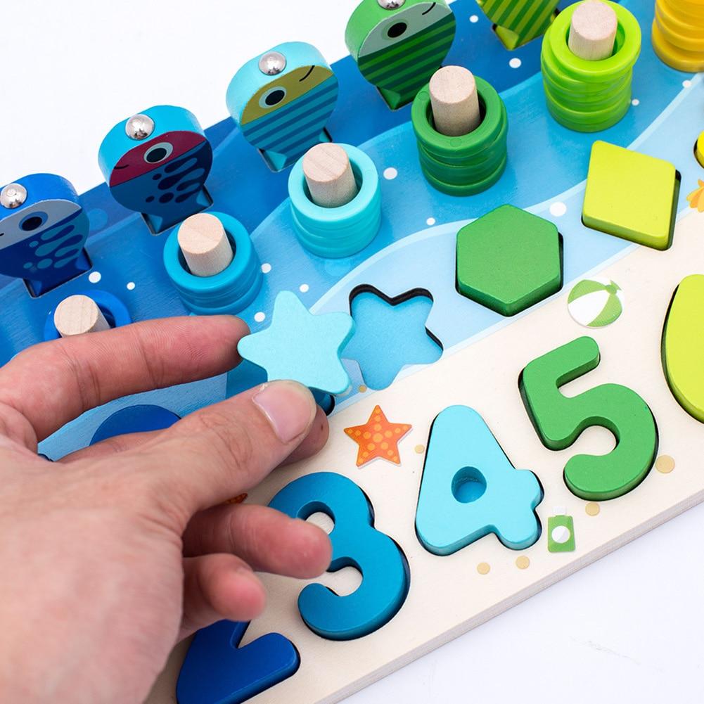 Planche Montessori en Bois - Jouet Éducatif