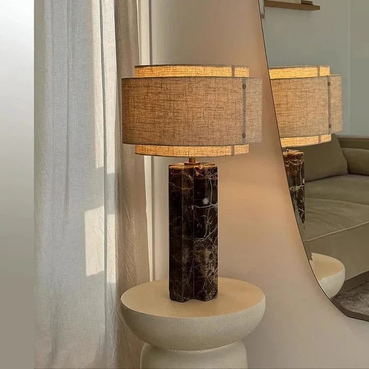 Danish Marble Table Lamp