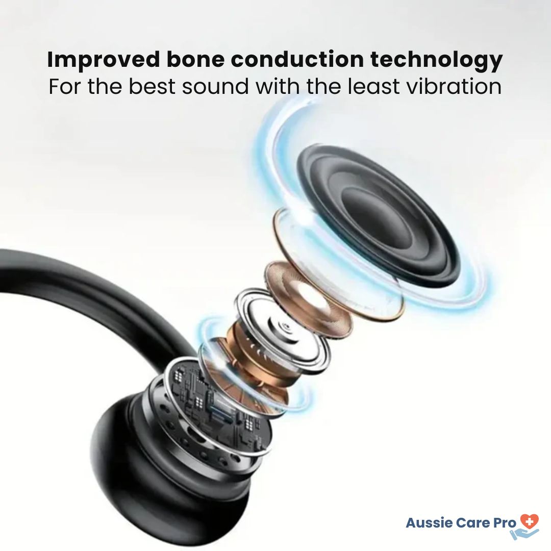 Casque à conduction osseuse Bluetooth 5.3, IPX8