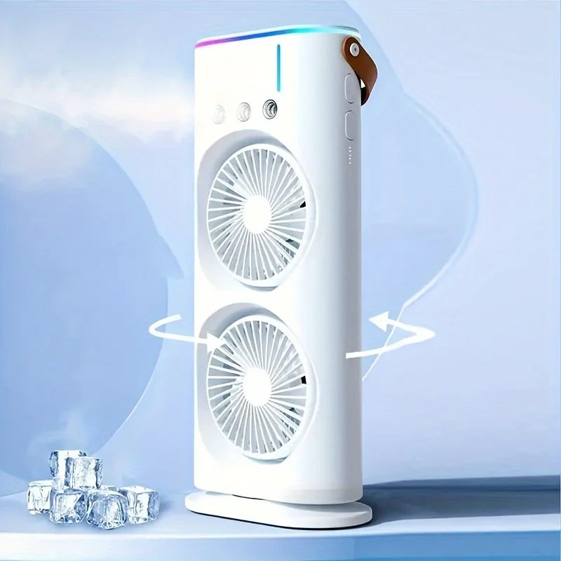 Mini climatiseur portable double jet – Maison Elmora