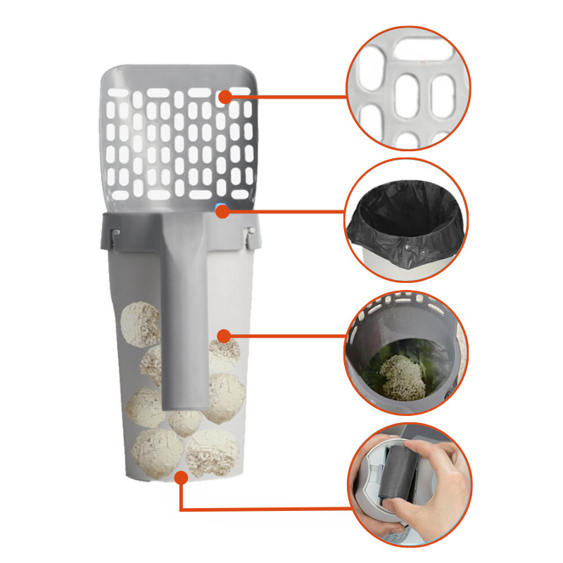 HammockPaws Pelle à Litière Hygiénique pour Chat