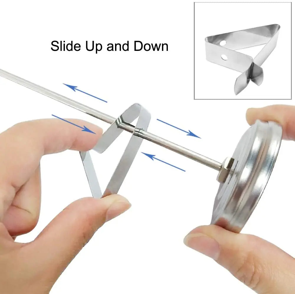 Stainless Steel Deep Fry Thermometer Long Probe