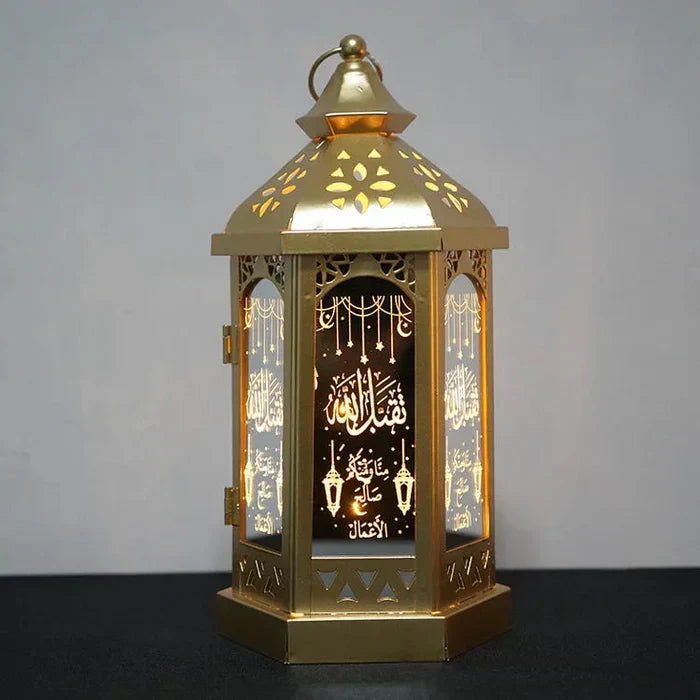 NoorLantern - Lanterne d'Ambiance en Fer Forgé