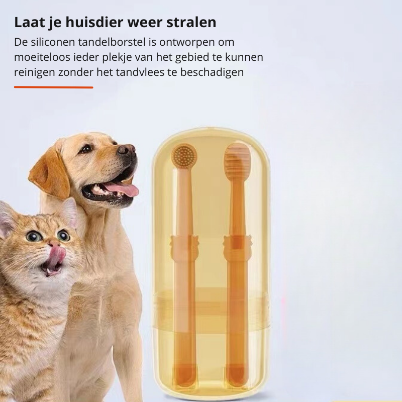 Foambrush Pet Finger Toothbrush for Dogs