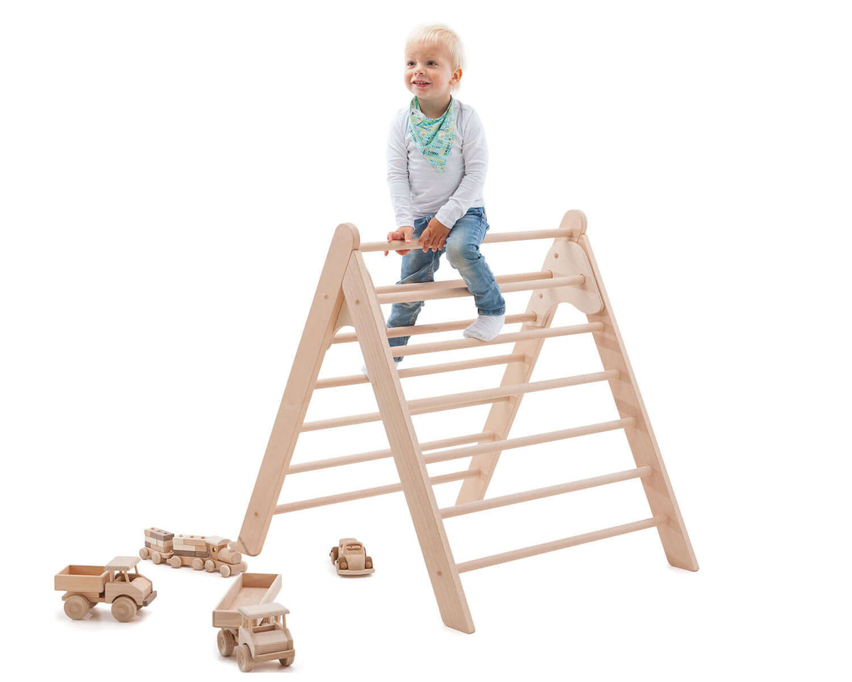 PlayBar - Cage d'Escalade en Bois Faite Main