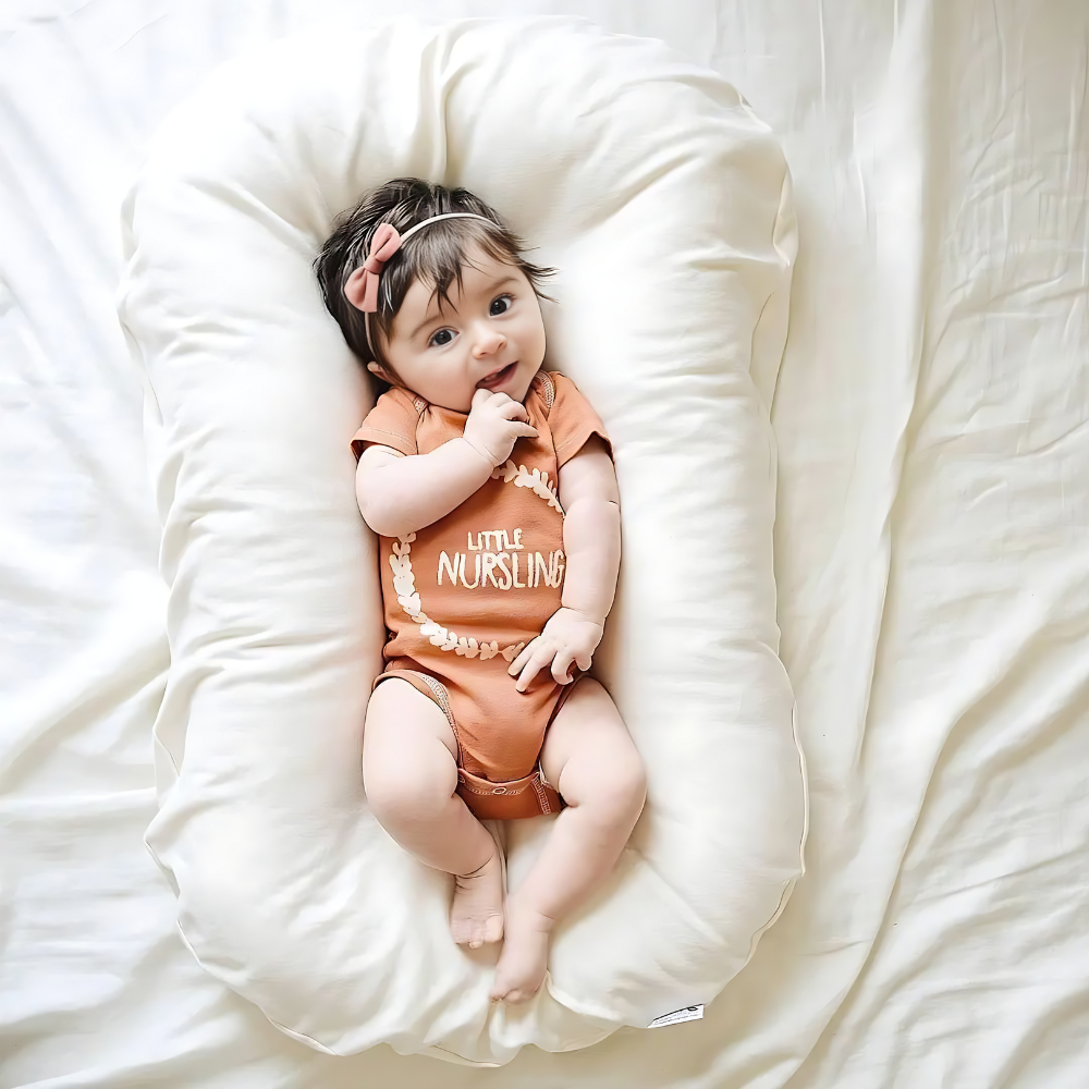 Coussin de Tête pour Bébé Respirant et Lavable