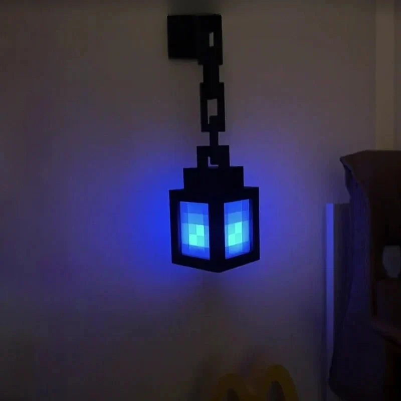 Veilleuse LED Pixel Rechargeable Design Rétro Gaming