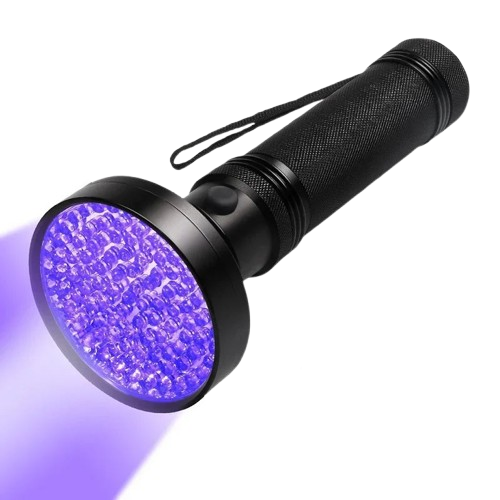 Lampe UV torche détecteur de taches et punaises