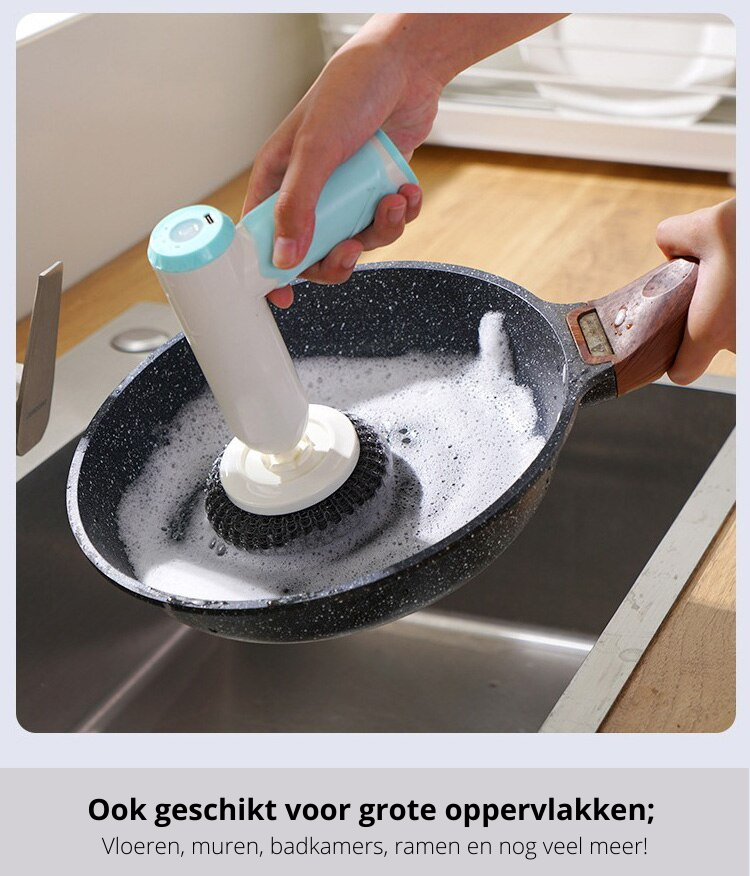 CleanMaster - Brosse Électrique et 4 Embouts