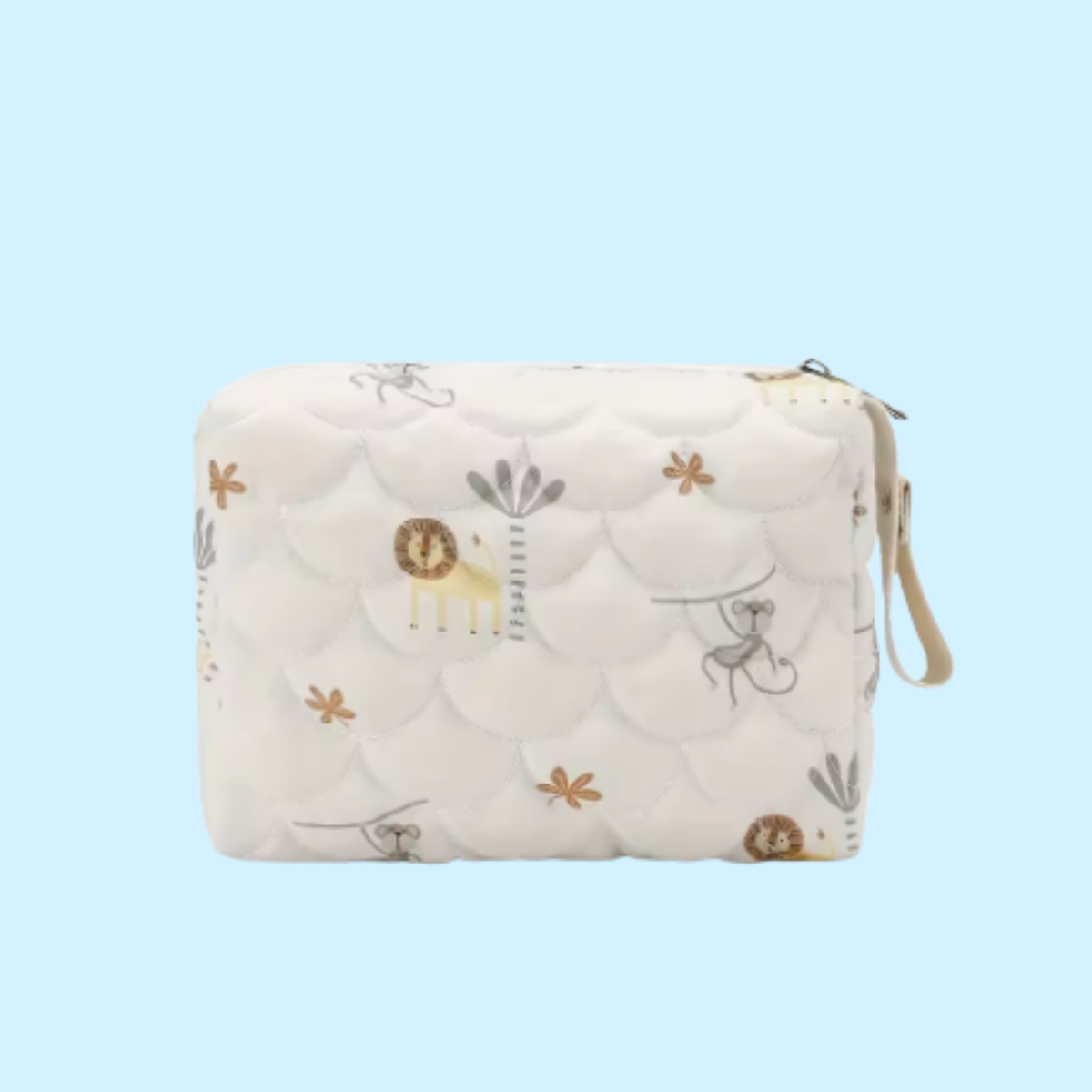 Pochette matelassée de voyage pour bébé, 20 x 9 x 14 cm