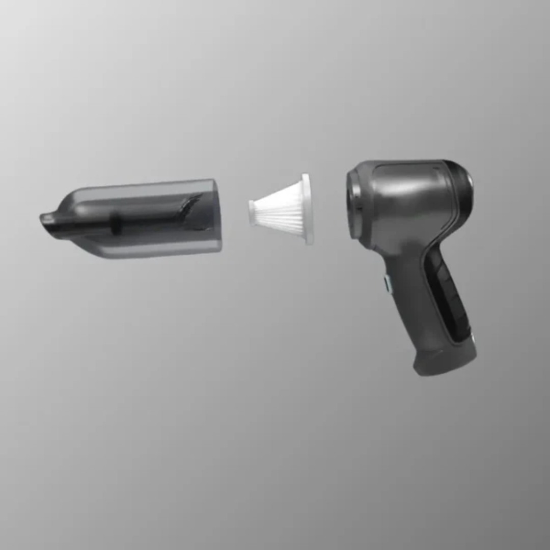 Cordless Air Duster & Handheld Vacuum, 20-30 min