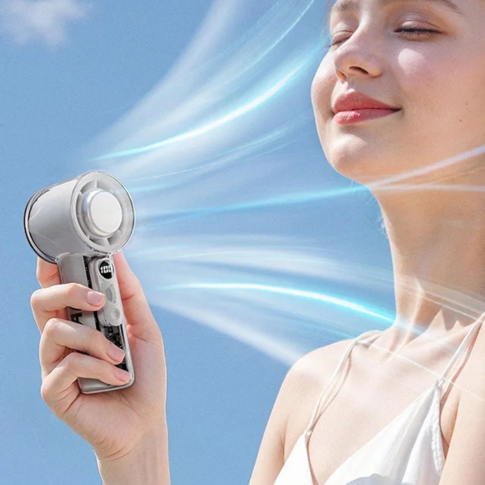 Ventilateur de Poche Rechargeable