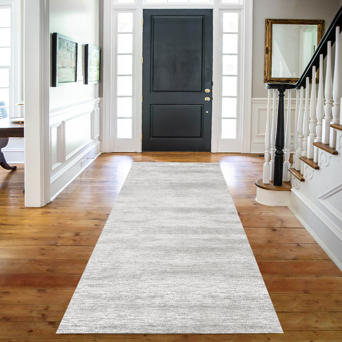 Tapis de couloir au motif classique, 60 x 200 cm