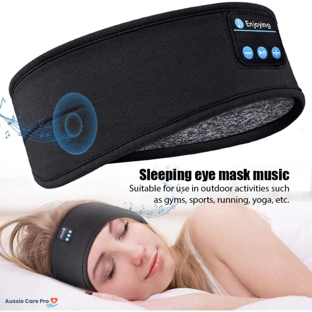 Masque de Sommeil avec Écouteurs Bluetooth