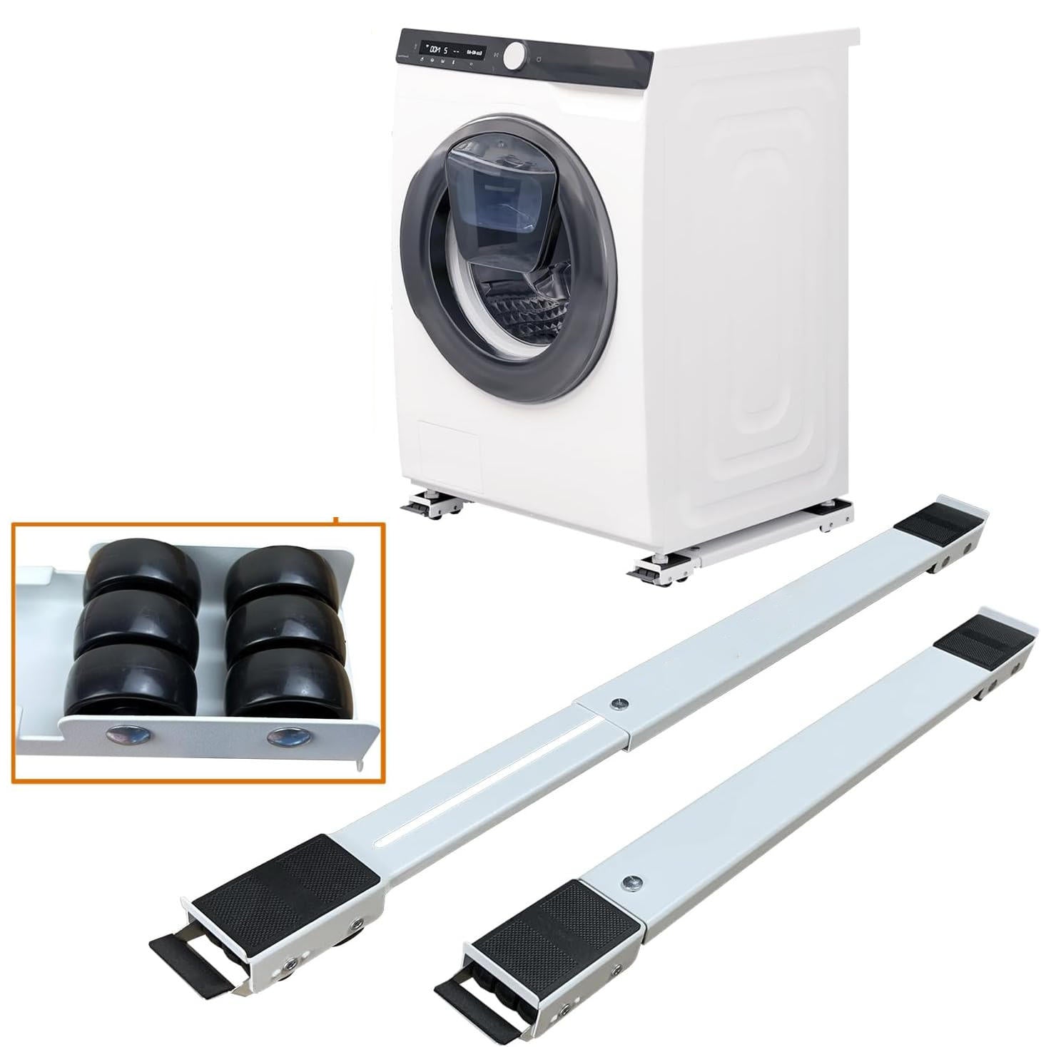Rouleaux Robustes pour Deplacer les Appareils
