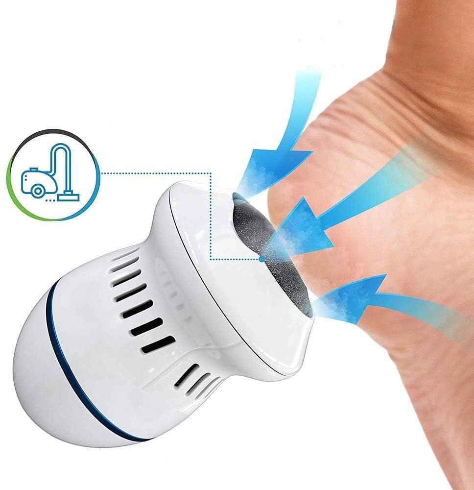Pediwave Pédicure Sans Fil avec Aspiration Intégrée